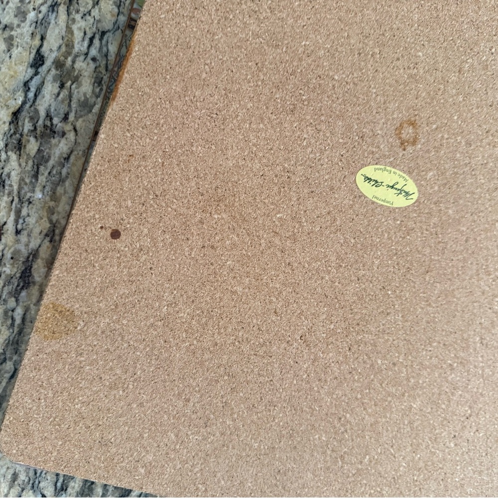 Mackenzie Childs set of 4 placemats Pimpernel Cork Backing - Picture 6 of 13